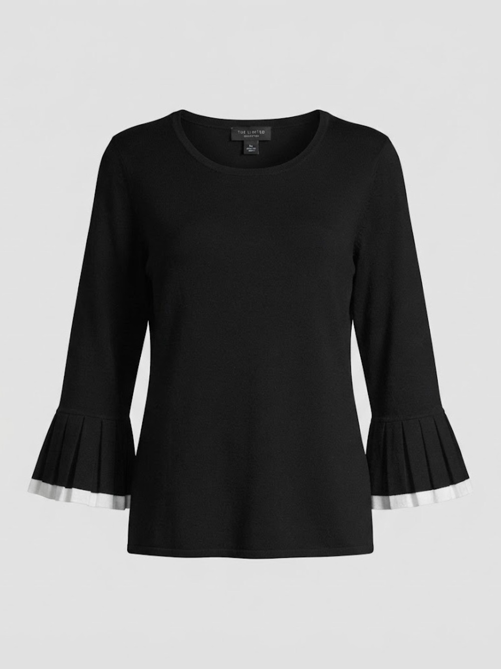 The Limited Collection Black Pleated Bell Sleeve Sweater